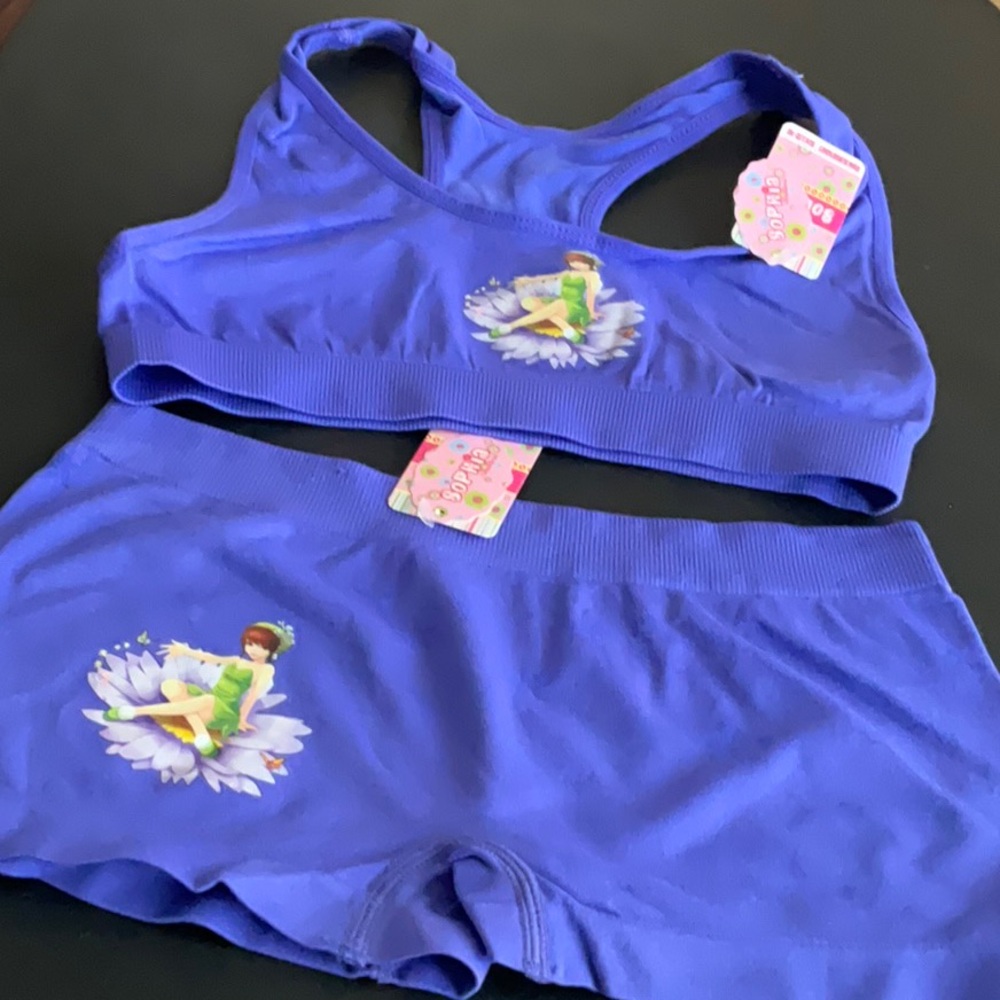 🌺$3.00 final price-Sophia Purple Kids Matching Set